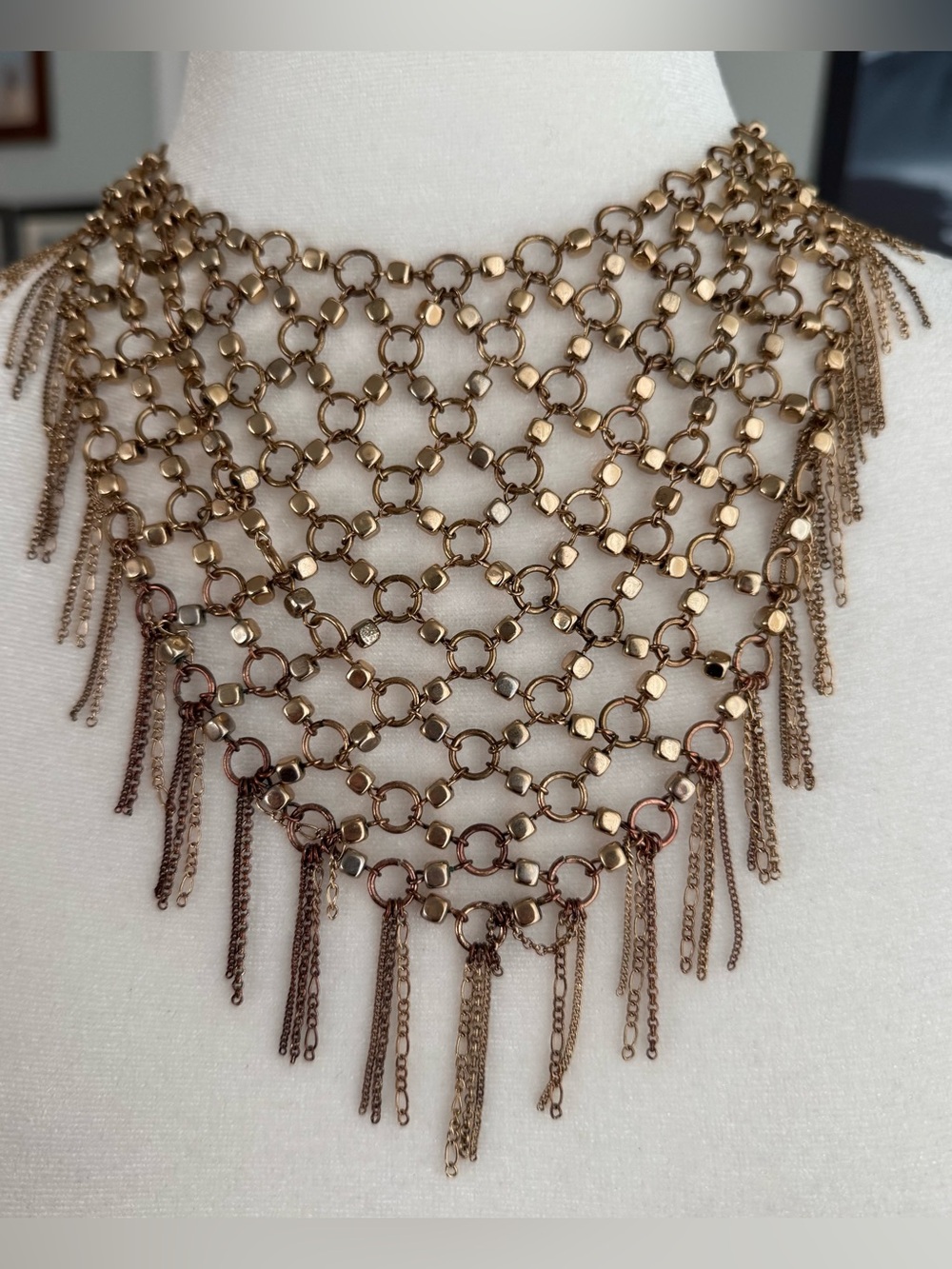 Chainmail chker necklace
